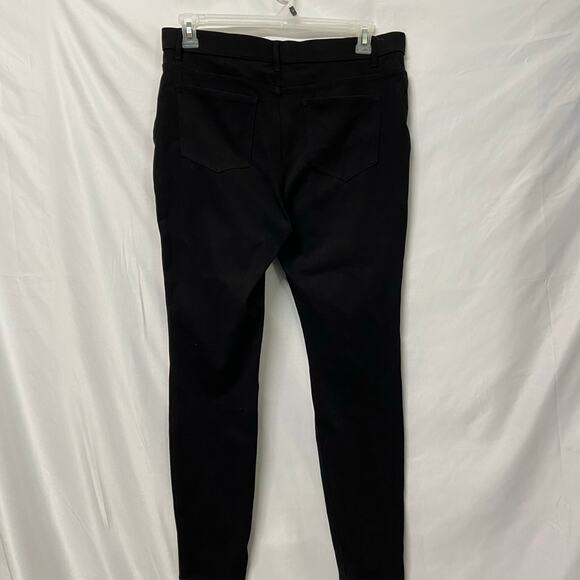 Time & Tru Jeans Stretch XL 16/18 Jeggings Pull On Black Pants Slacks Time and - Picture 2 of 9
